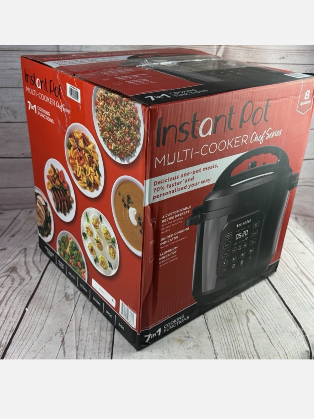 Instant Pot Multi-Cooker Chef Series 8-Quart - Black